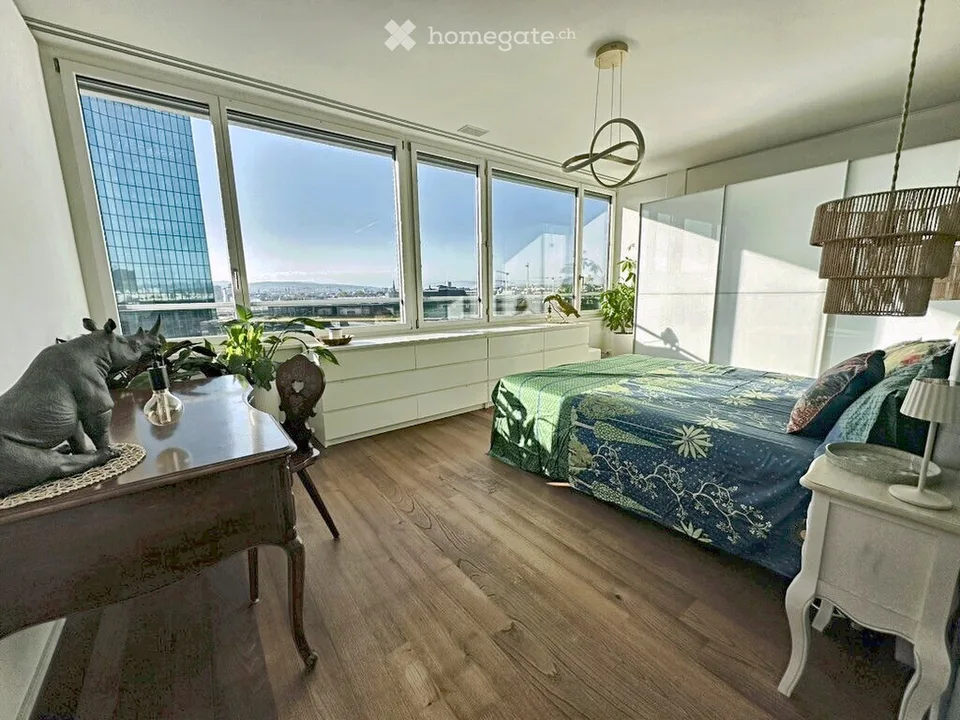 3.5 Zimmer Penthouse, 116 m², 9. OG, Alpenblick