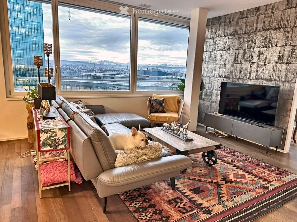 3.5 Zimmer Penthouse, 116 m², 9. OG, Alpenblick