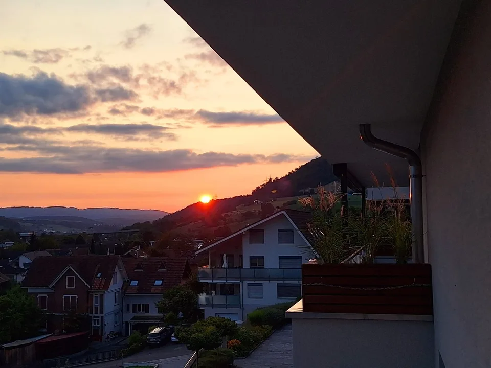 Modernes Wohnen am Sonnenhang von Sissach mit unverbaubarer Fernsicht