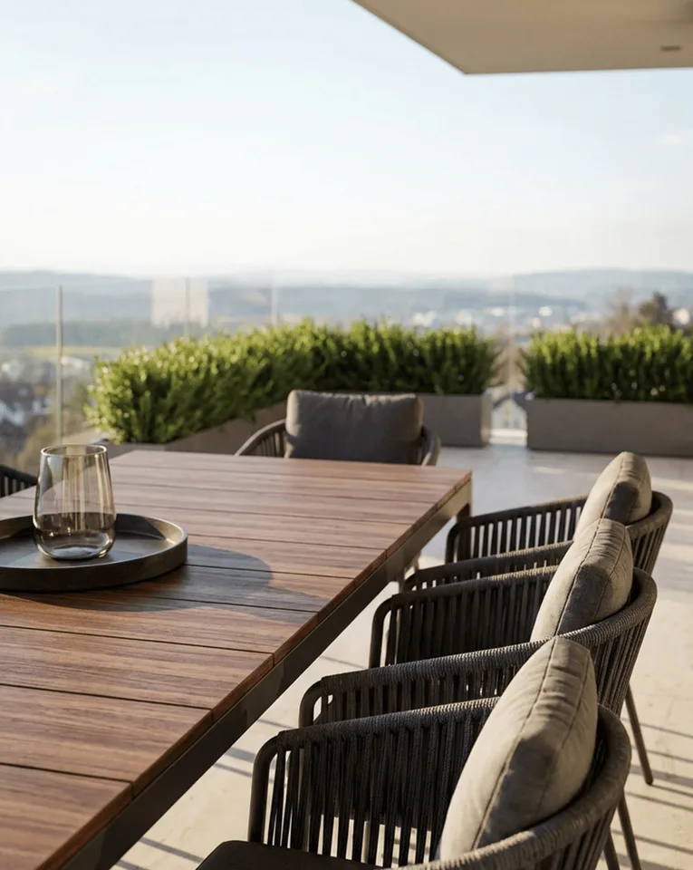 Appartamento terrazza moderno 3.5 locali con vista privata – Belvedere Egerkingen
