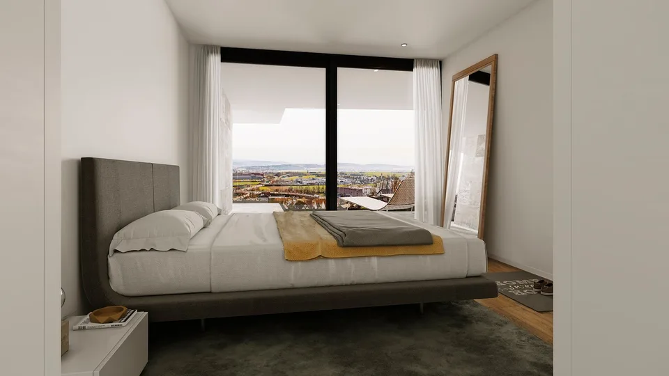 Appartamento terrazza moderno 3.5 locali con vista privata – Belvedere Egerkingen