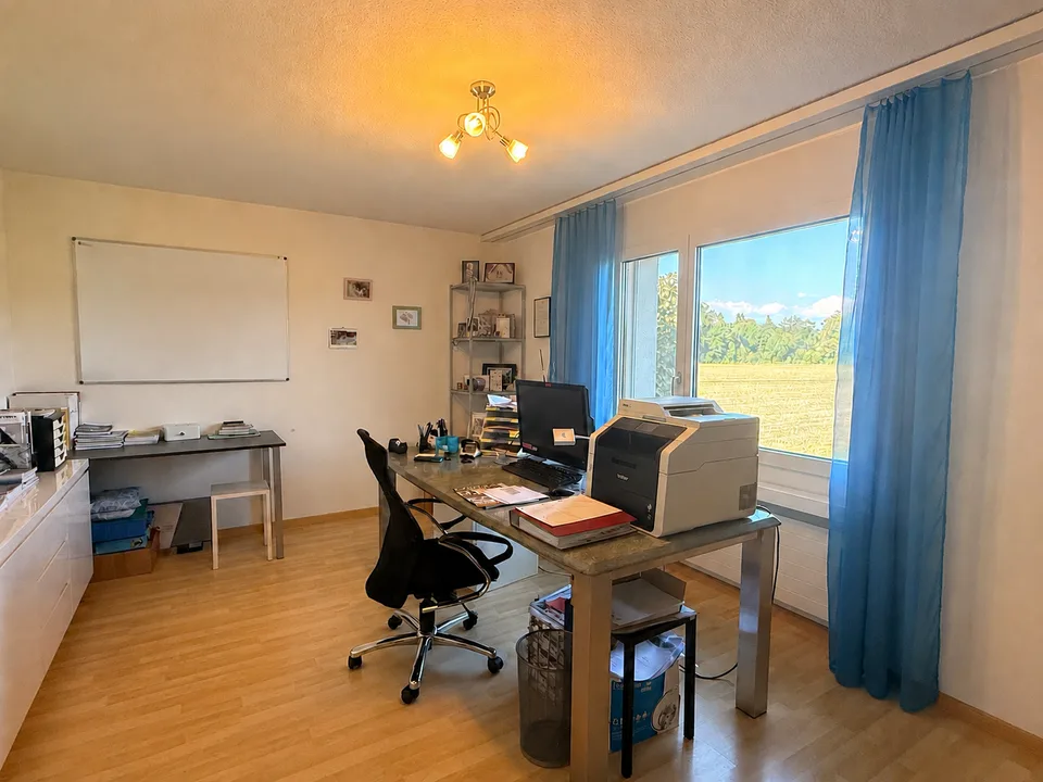 4.5-Zimmer-Wohnung im Eigentumsstandard - absolute Ruhe mit viel Grün in Hünenberg