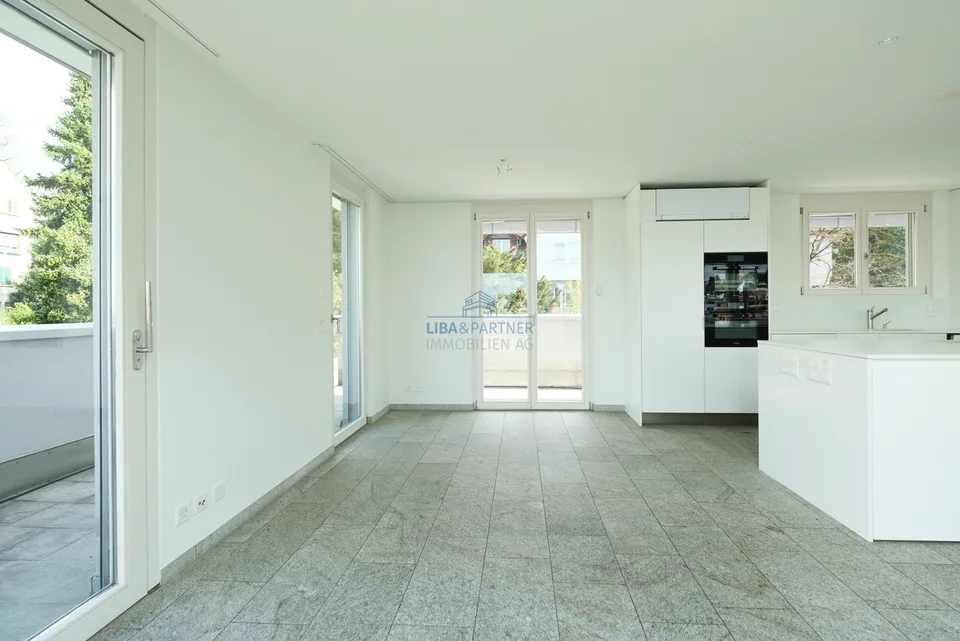 Attika-Maisonette mit unverbaubarem Weitblick über Binningen & Basel
