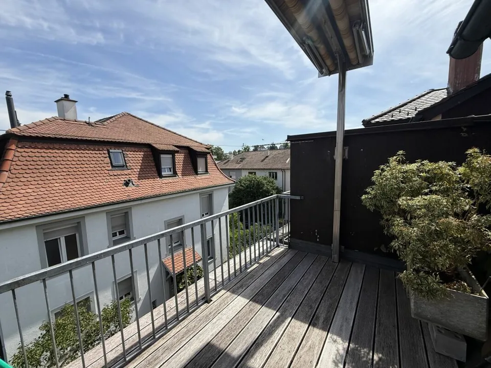 Appartement maisonnette 3,5 pièces avec balcon agréable