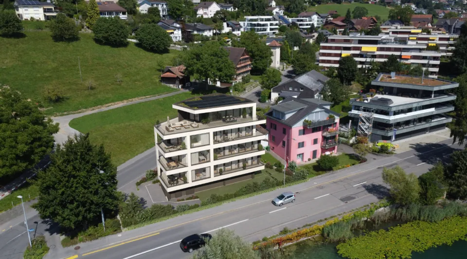 Costruzione nuova: appartamento 4.5 locali con vista unica sul lago