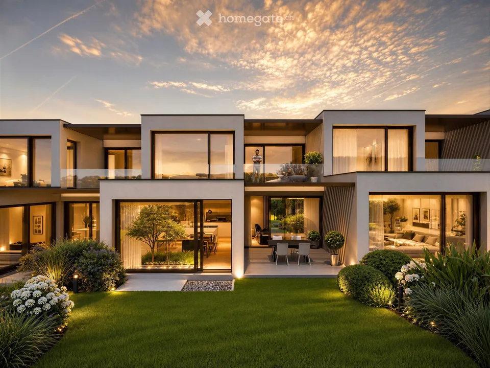 Maison contemporaine HPE à Veyrier