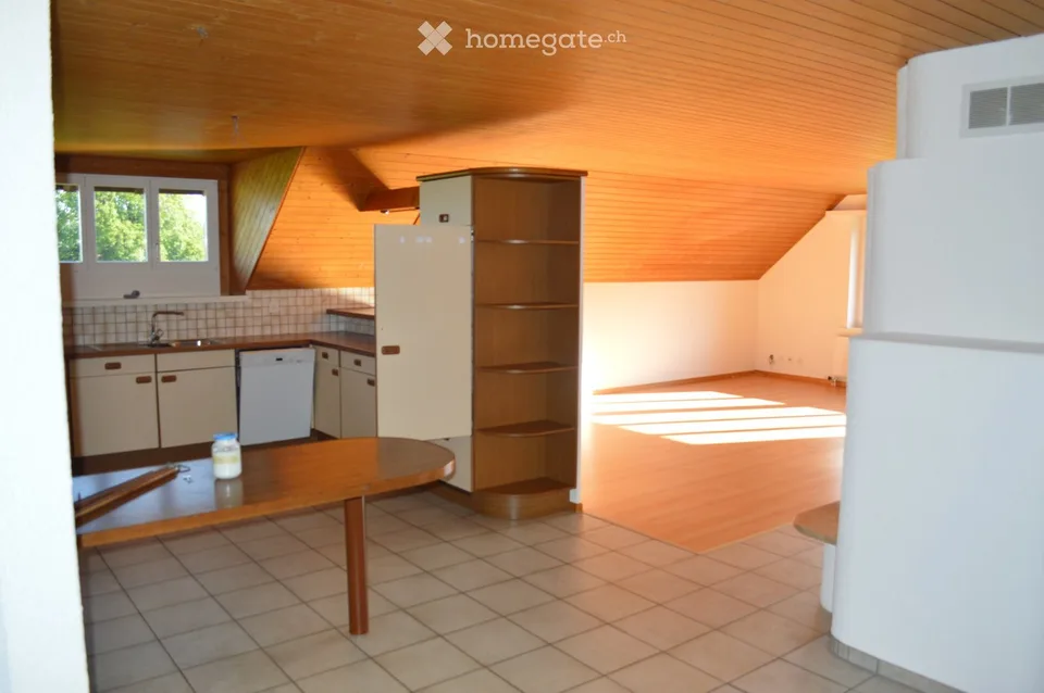 Grosszügige 5.5-Zimmer-Dachwohnung in Fehraltorf – Ruhige Lage mit schöner Aussicht