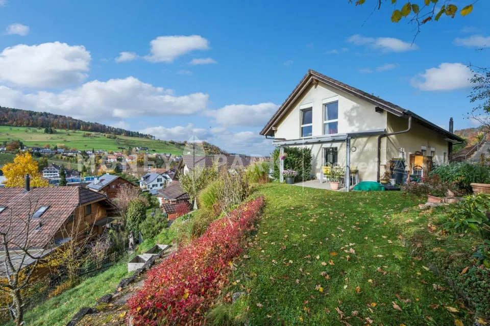 Wohlfühloase über den Dächern von Bubendorf - Ruhe, Aussicht und Privatsphäre in Bubendorf