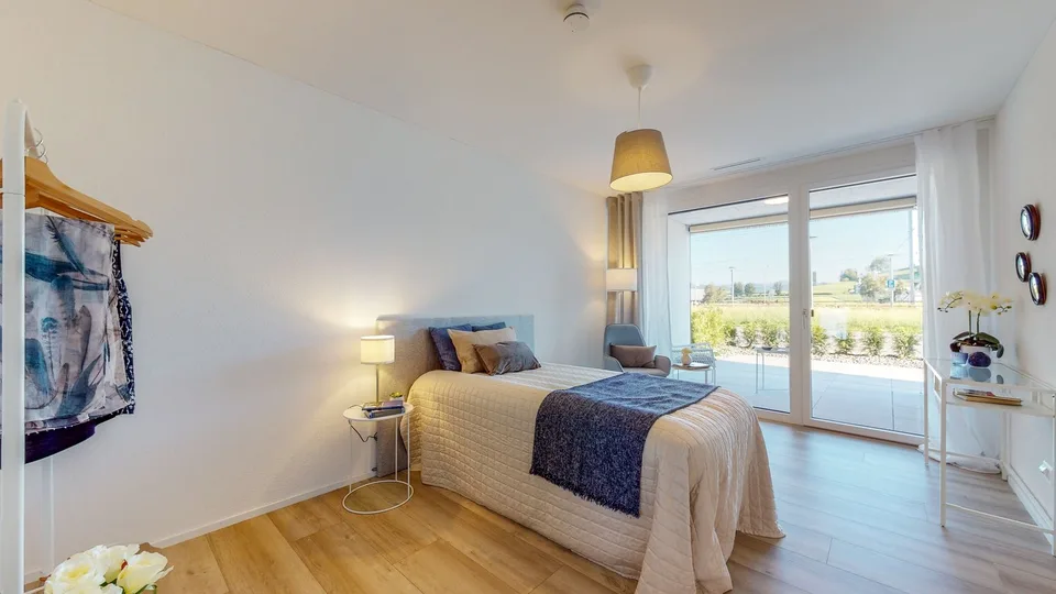 appartement senior de 2,5 pièces sans barrière | appartement récent adapté à l'âge pour se sentir bien – photo 8 sur 13