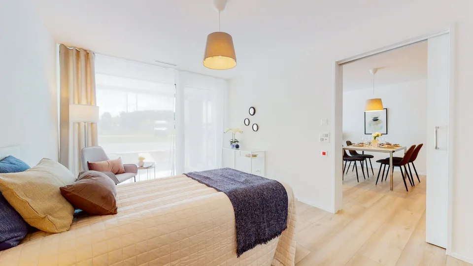 appartement senior de 2,5 pièces sans barrière | appartement récent adapté à l'âge pour se sentir bien – photo 7 sur 13