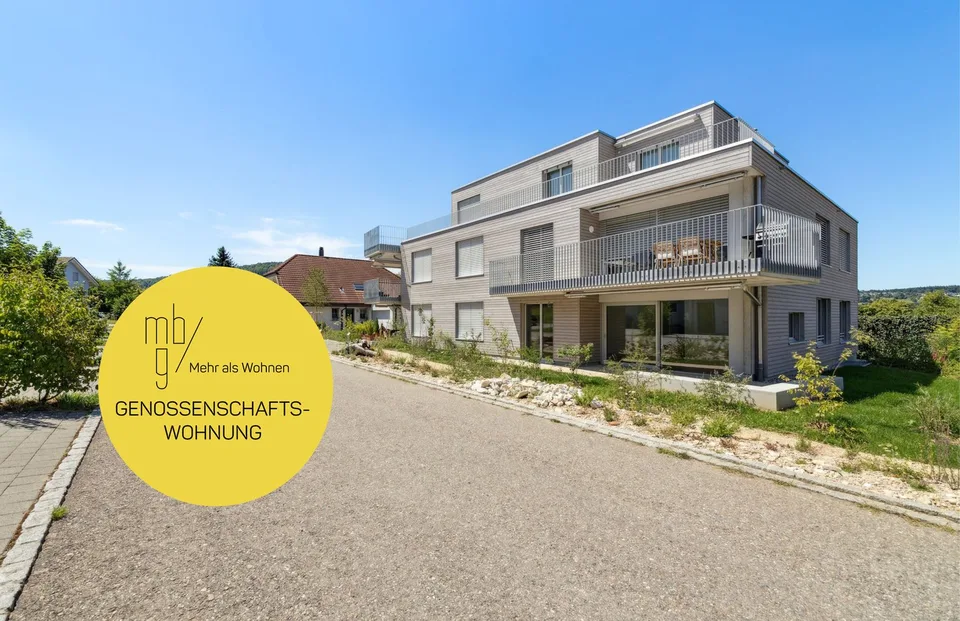NEUBAU: 4.5 Zimmer-Genossenschaftswohnung für Ihre Familie!