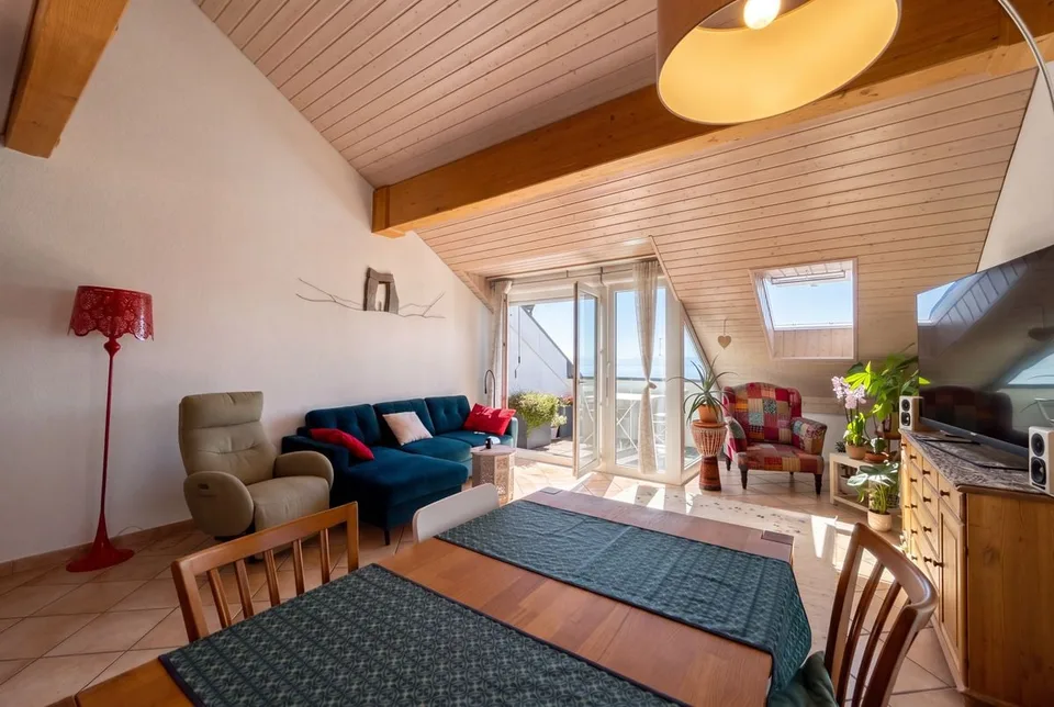 Wohnung zum Verkauf in Belmont - 4,5 Zimmer von 120m2 mit Garagenbox und Mezzanin
