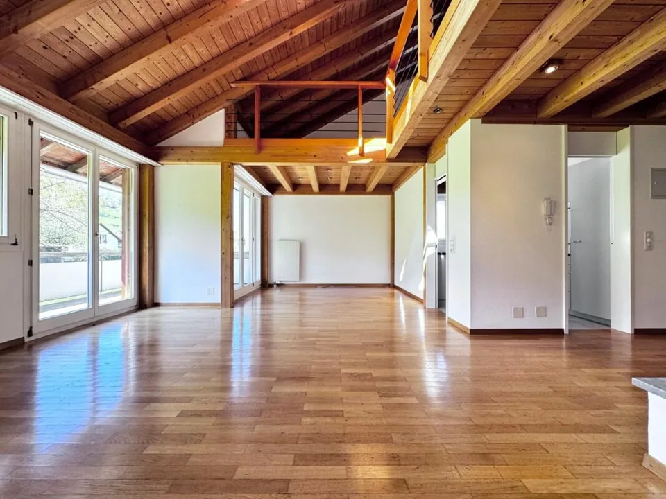 Wohnen mit Weitblick - Maisonette-Traumwohnung mit Galerie & 2 Balkonen