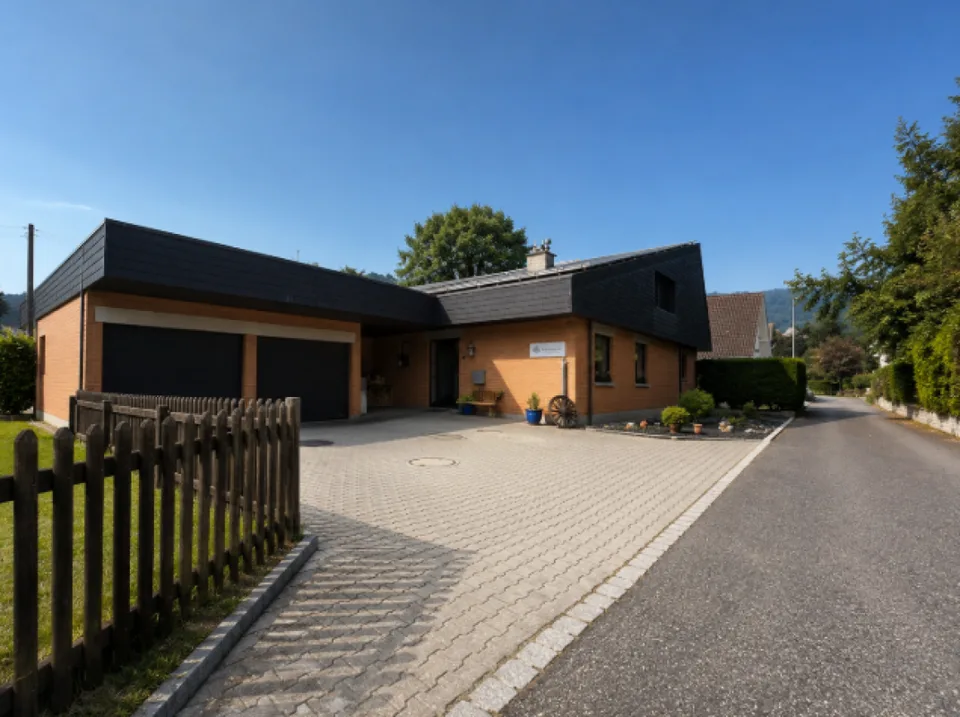 Nachhaltiges 7.5-Zimmer-Einfamilienhaus mit Photovoltaikanlage, Pool, Sauna & Fitness