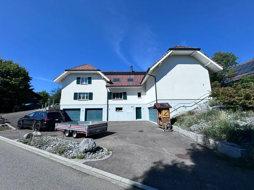 Grosses, neuwertiges 6.5-Zi. EFH, 6 Garagenplätze + 4 Parkplätze, Koi-Teich, Kinozimmer, 3 Nasszellen, traumhafte Lage, nur 10 Min. von Bubendorf