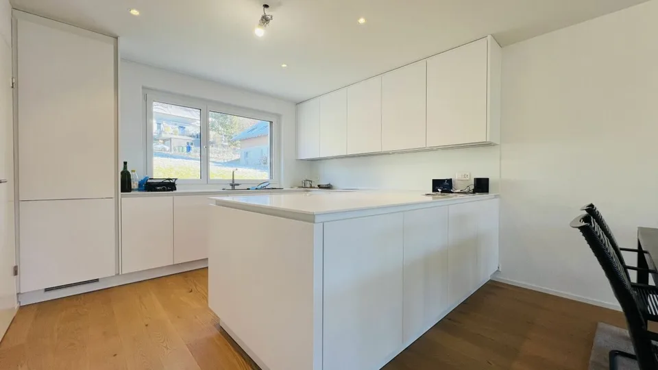 Modernes 5.5-Zimmer-Neubau-Einfamilienhaus mit 2 Bädern, Carport, Parkplatz & Garten in Duggingen