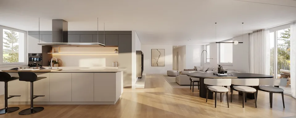 Moderne 5.5-Zimmer-Neubauwohnung im Attikageschoss in Menziken