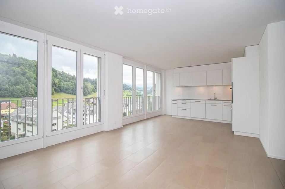 Neubauwohnung mit schönem Panoramablick