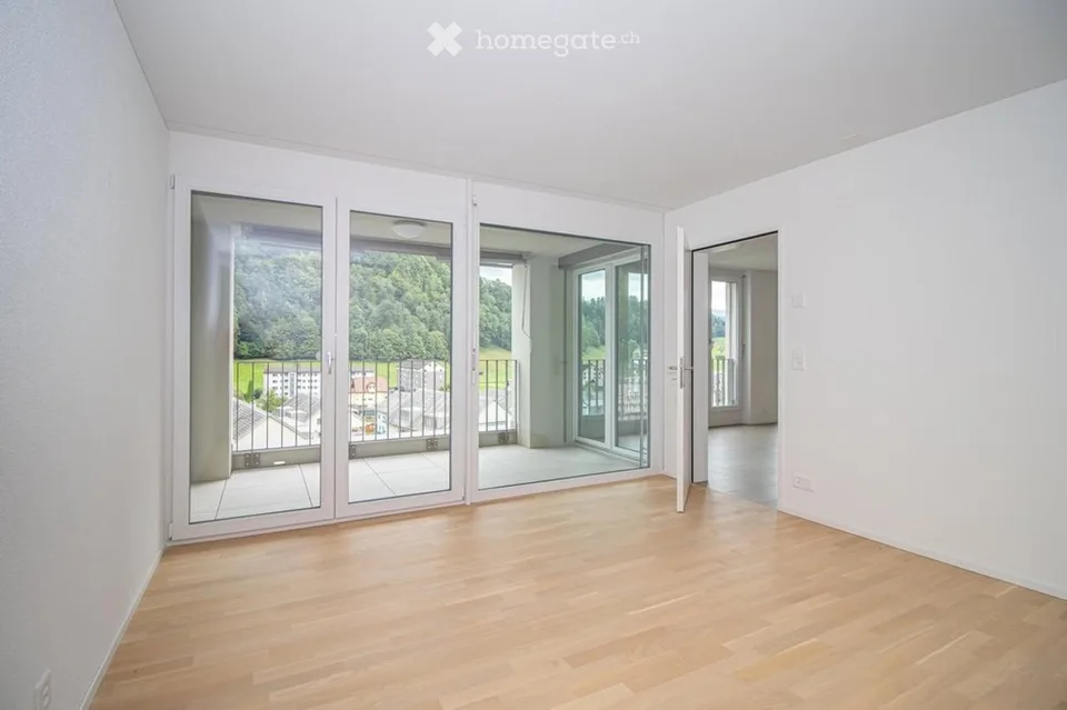 Neubauwohnung mit schönem Panoramablick
