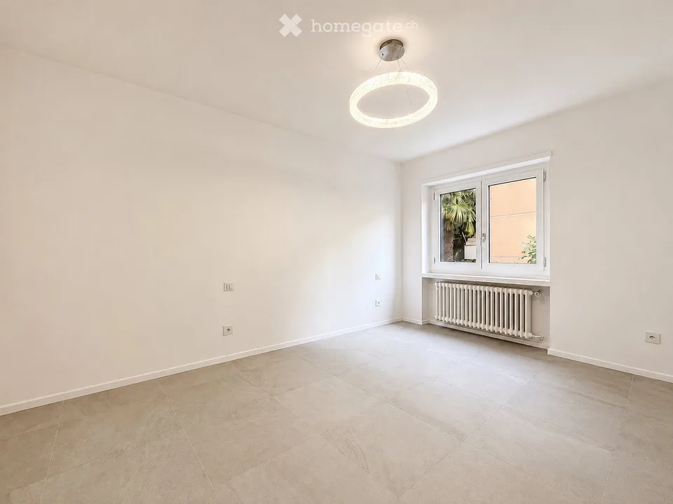 3,5 pièces avec jardin privé de 100 m² à Massagno