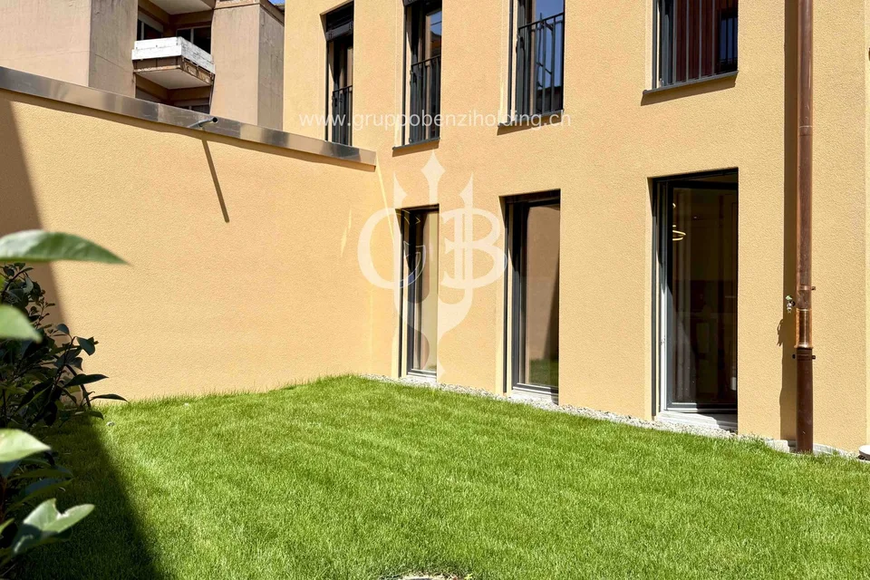 DIRECTEMENT DU PROMOTEUR - Giubiasco - 1,5 pièces avec jardin