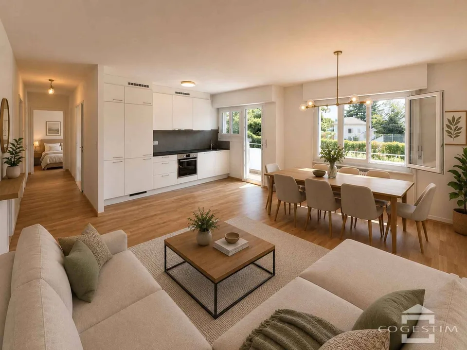 Appartement de 3.5 pièces à deux pas du lac
