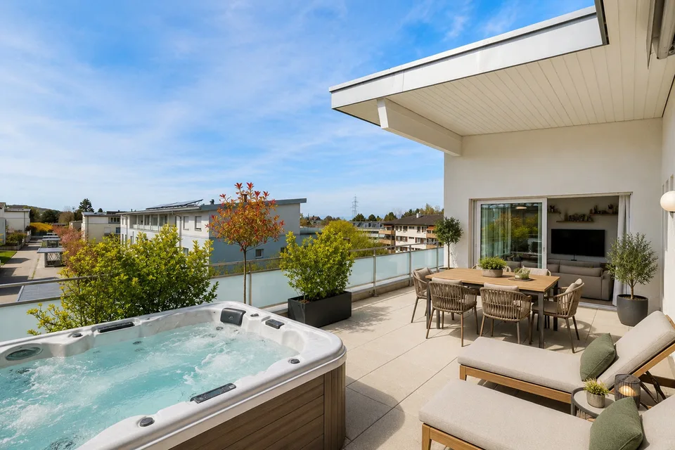 EXCLUSIVITÉ I Magnifique attique de 4,5 pièces avec grande terrasse