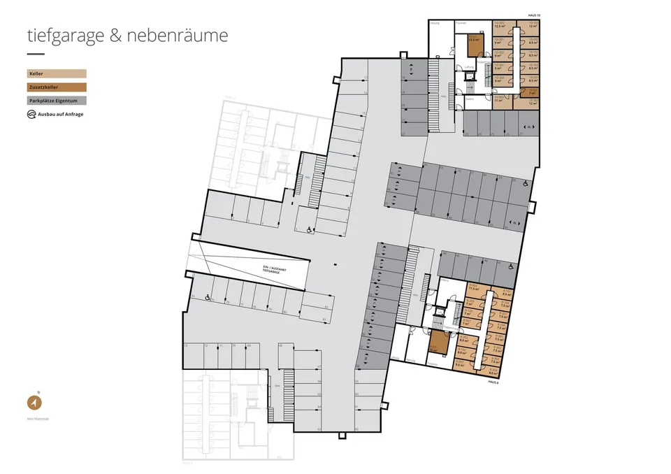 Freie Garagenplätze Überbauung sandgass.ch, Reinach