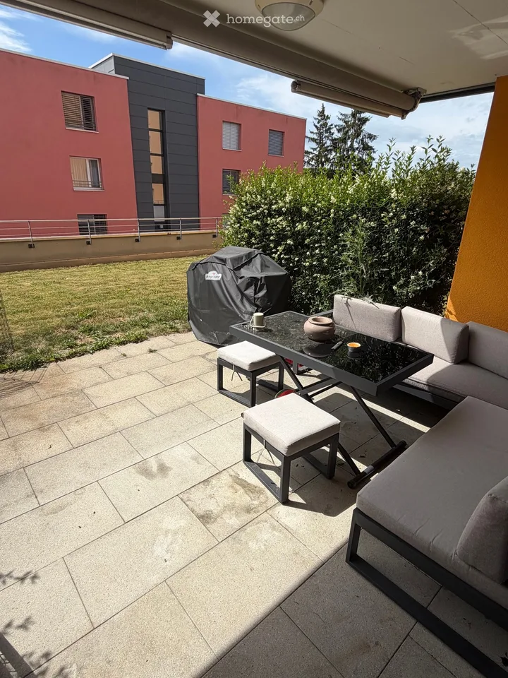 Grosszügige 3.5-Zimmer-Wohnung mit Garten ab 1.10.2026