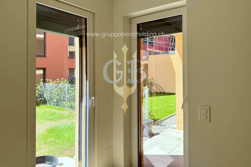 DIRECTEMENT DU PROMOTEUR - Giubiasco - 3,5 pièces avec jardin