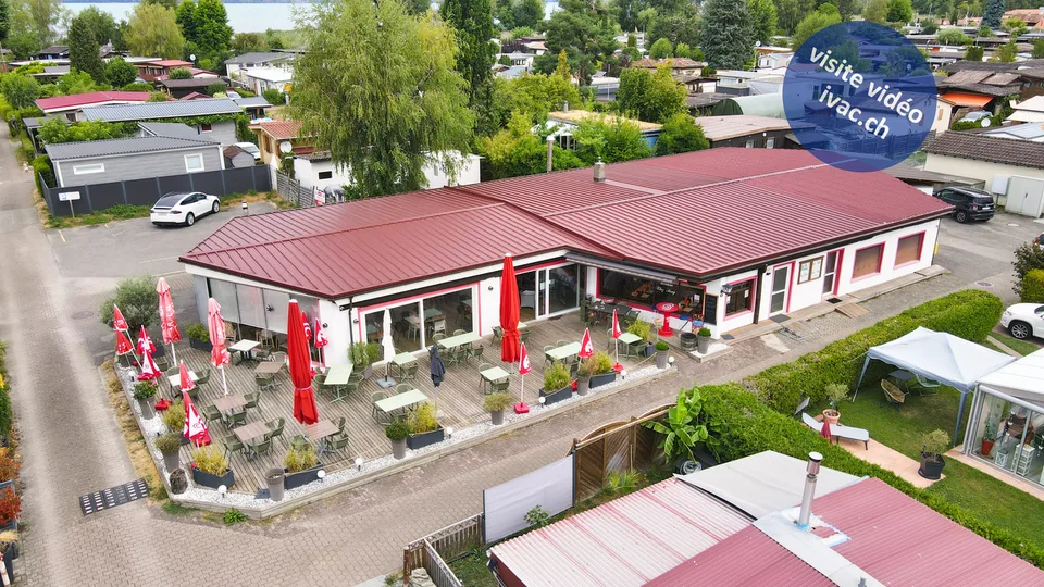 Opportunité rare : café-restaurant proche du lac à Cheyres / FR