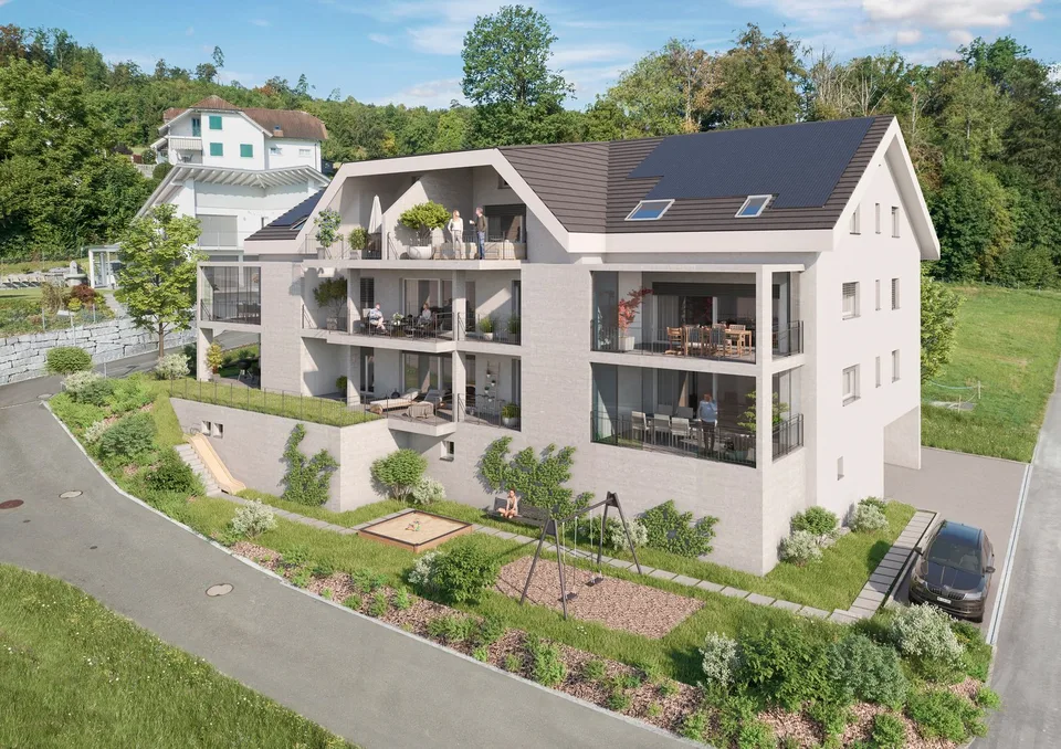 Appartement attrayant dans le paradis naturel de Freiämter à la limite des zones (premier occupant)
