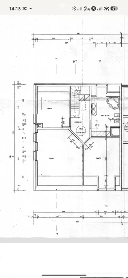 Appartamento spazioso 6 locali con balcone