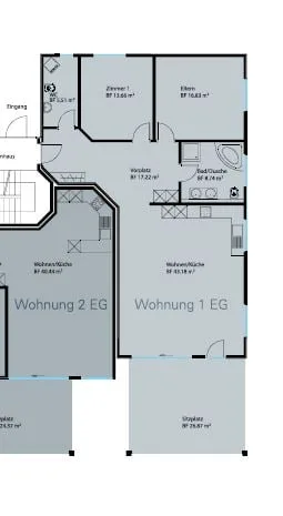 Moderne 3.5-Zimmer-Gartenwohnung mit grossem Sitzplatz