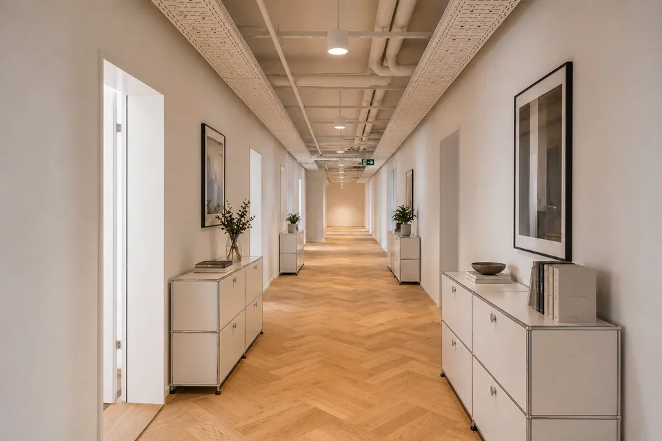 Spazi aziendali rappresentativi e pronti per essere occupati con servizio di reception assistito