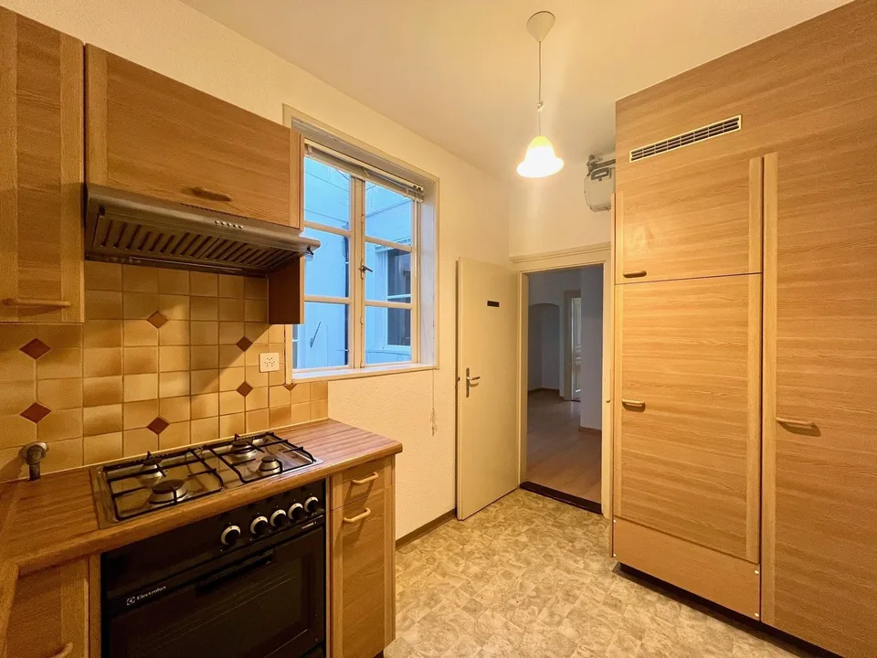 Grand appartement 1.5 pièces dans le centre-ville