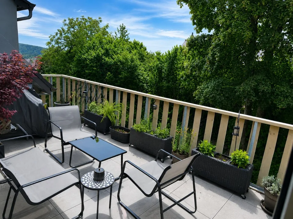 Charmante Maisonette-Wohnung mit sonniger Terrasse
