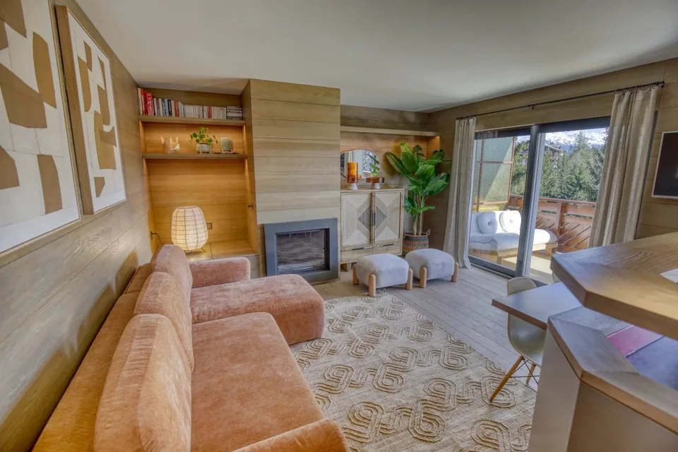 Appartamento di lusso con 1 camera da letto - ristrutturato con ampio balcone, a Crans!