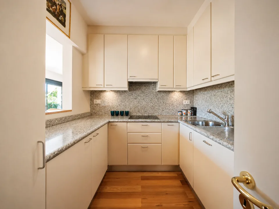 Collina d'Oro, Lugano: Appartamento 3.5 locali con terrazzi e giardino