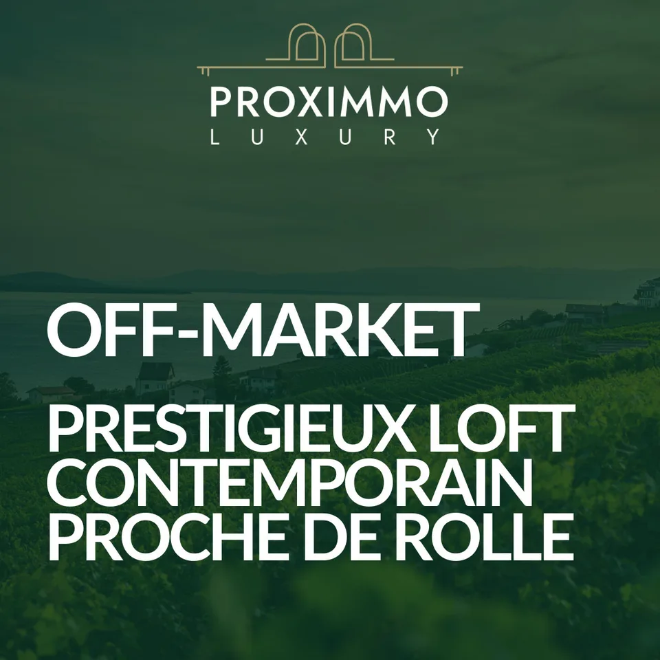 Prestigieux loft contemporain