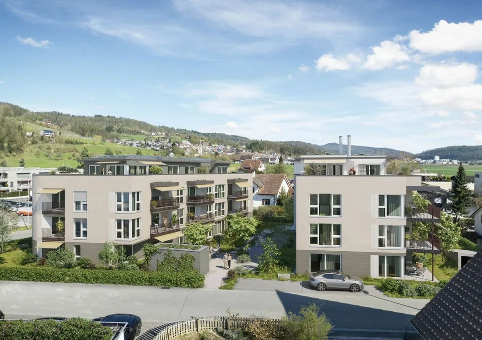Dem Himmel so nah in der speziellen 2.5-Zimmer Attika-Wohnung.