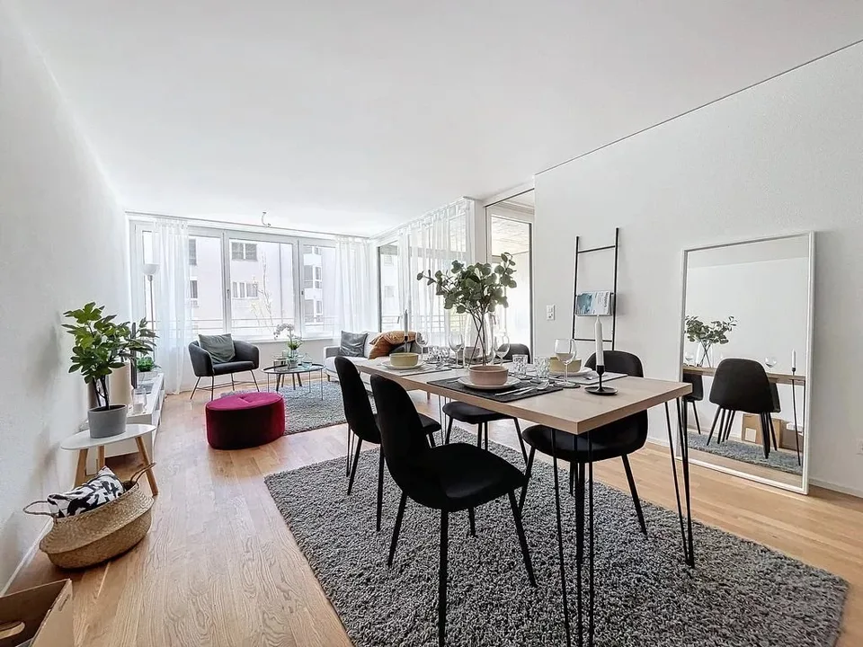 Moderne Wohnung in Visp im 3. Stock