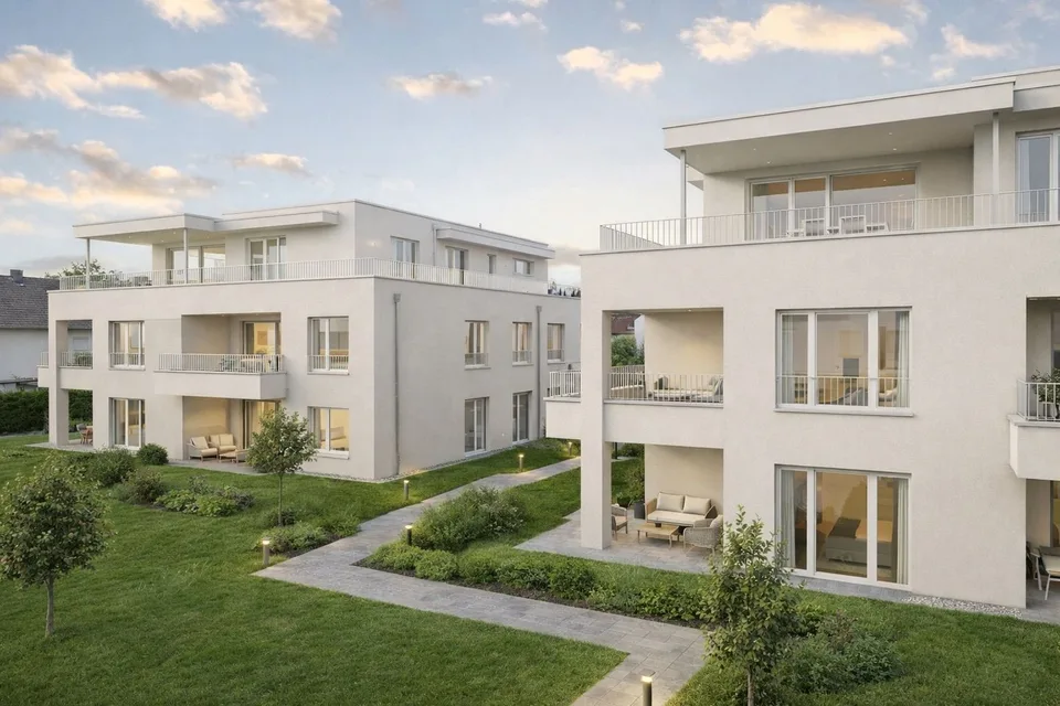 Moderne 5.5-Zimmer-Attikawohnung mit 143m² Terasse in Oberbüren (B5)
