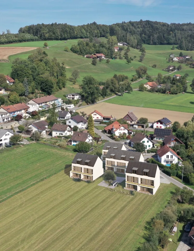 Exklusives 6.5-Zimmer Neubau-Reiheneinfamilienhaus B.1 mit hochwertigem Ausbau - Oberkulm AG