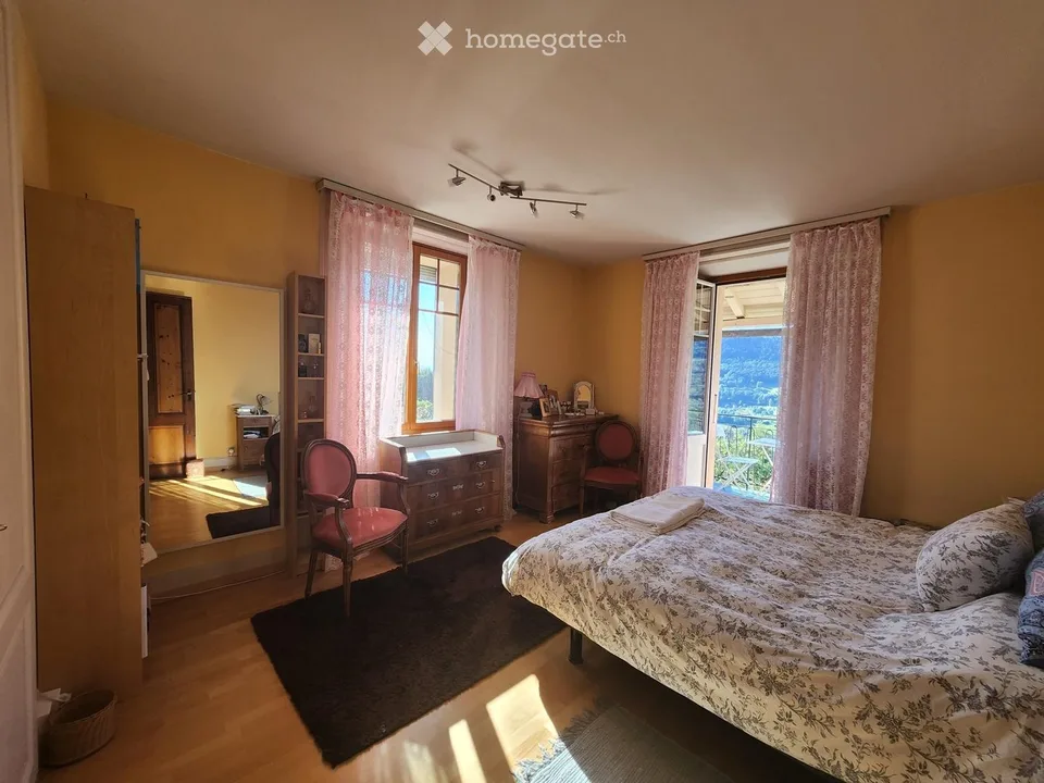 Prächtiges 5.5-Zimmer-Wohnung + Veranda in Ballaigues