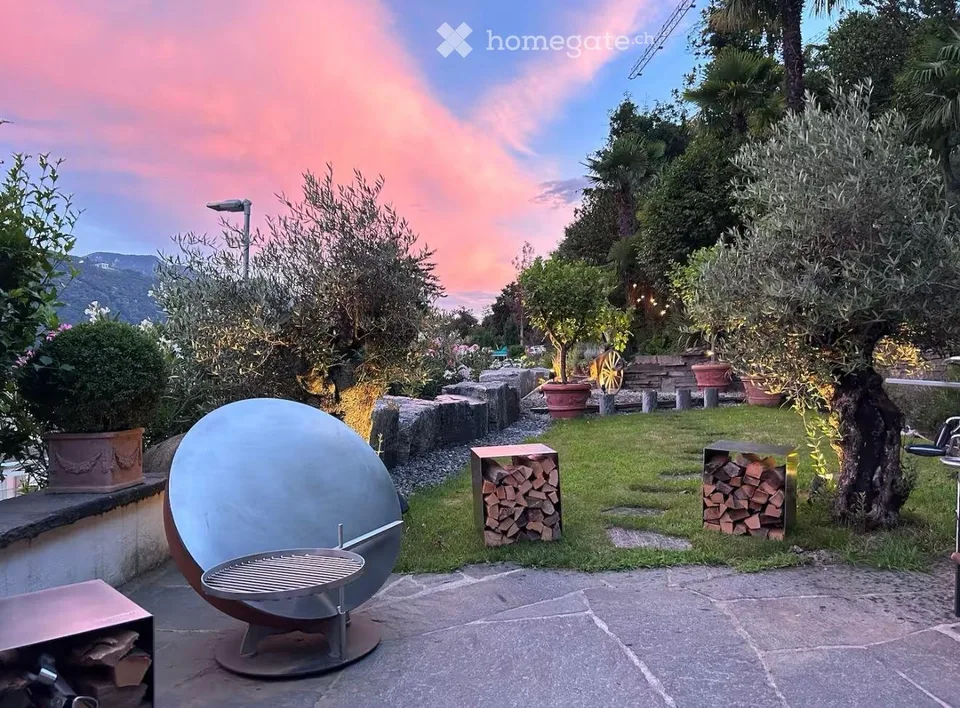 3.5 room House with lake view of Lake Lugano