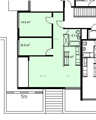 Wohnen im Grünen - gemütliche 3.5-Zimmer-Wohnung 4. OG