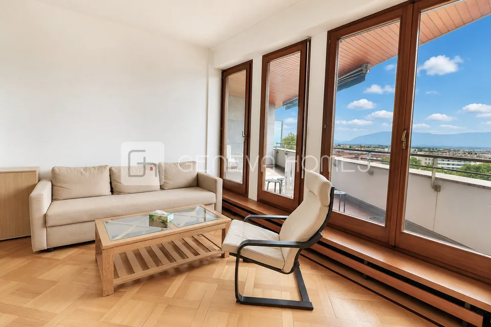Lumineux appartement avec vue dégagée