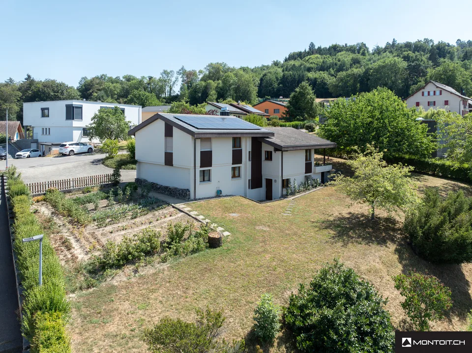 Cousset, à vendre, villa individuelle de 5.5 pièces, terrain de 1421m2