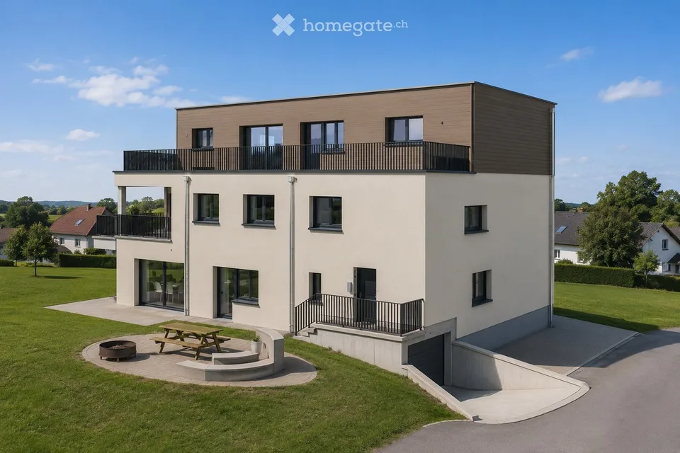 Moderne 4.5-Zimmer-Neubauwohnung in Diessenhofen